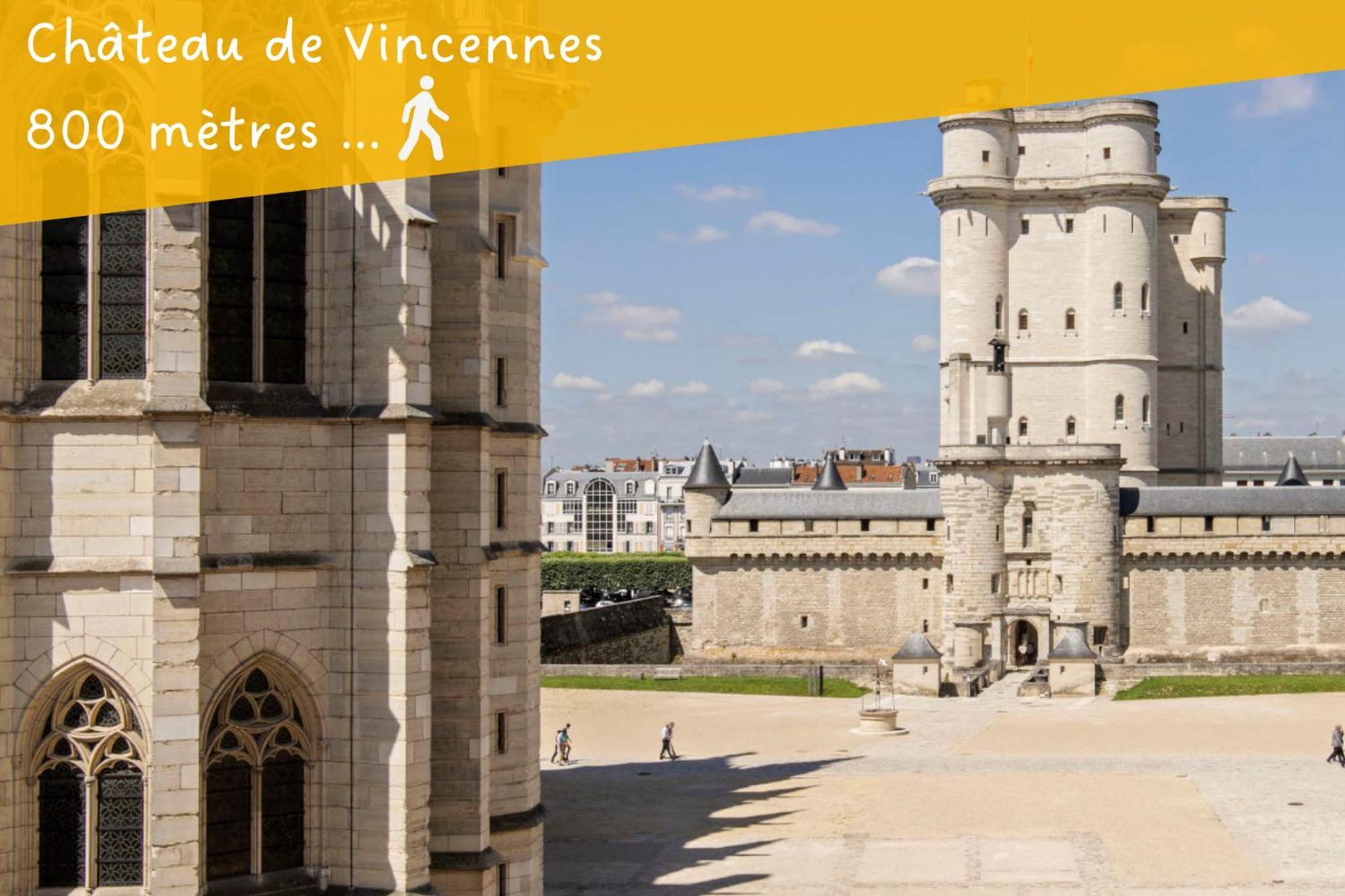 Appartement Entier Calme - Parking Free - Proche Paris Et Chateau - Wifi Hd ヴァンセンヌ エクステリア 写真